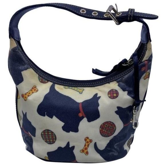 Dooney & Bourke Handbags - Dooney And Bourke Dog And Bone Multicolor Coated C